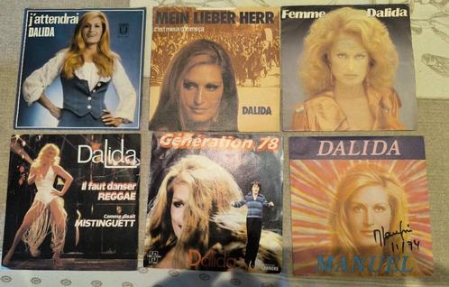 Dalida - 20 singles voor 34 €, Cd's en Dvd's, Vinyl | Overige Vinyl, Gebruikt, Overige formaten, Ophalen of Verzenden