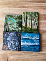 schilderijen handgeschilderd (zie beschrijving), Enlèvement ou Envoi