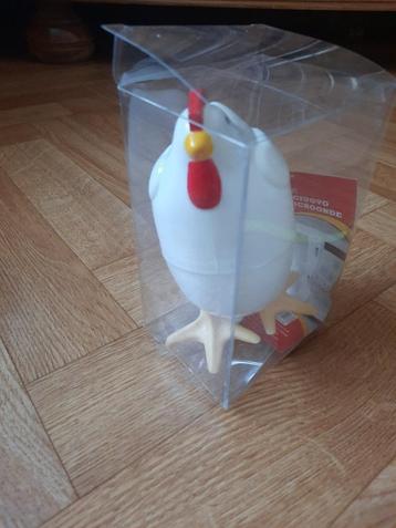 grote pvc kip eierkoker voor de microgolf nieuw  beschikbaar voor biedingen