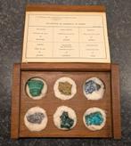 Verzamelset mineralen Zaire (Shaba) Gécamines, Verzamelen, Mineralen en Fossielen, Ophalen of Verzenden