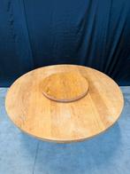 Table à manger ronde en chêne massif 130 cm, Rond, Enlèvement, Utilisé, 75 cm ou plus