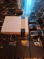 Console Nintendo Nes + 3 jeux + 2 Manettes etc..., Enlèvement ou Envoi, 2 joueurs, Aventure et Action, Comme neuf