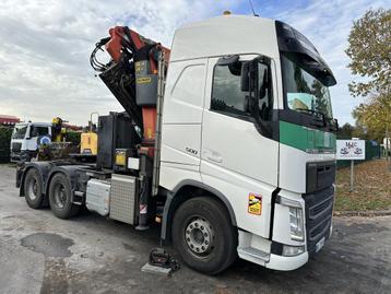 Volvo FH 500 6x4 TRACTOR + CRANE PALFINGER PK 40002-EH E (6x