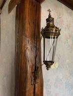 2 antieke koperen processielantarens (kaarshouders), Ophalen, Gebruikt, Overige typen, Christendom | Katholiek