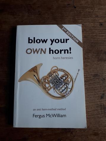 Blow your own horn