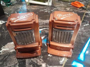 2 oude spaarpotjes van Ciney beschikbaar voor biedingen