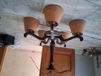Lustre en bois, Antiek en Kunst, Antiek | Verlichting, Ophalen of Verzenden