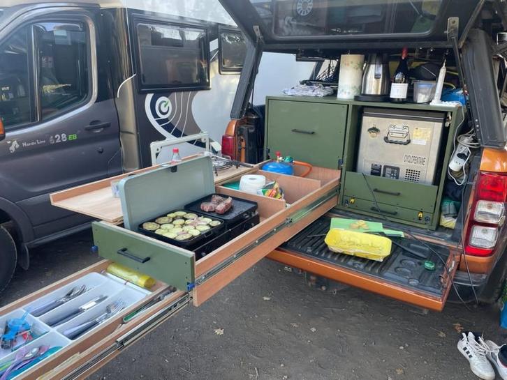 ladesysteem ford ranger, Caravanes & Camping, Accessoires de camping, Utilisé, Enlèvement