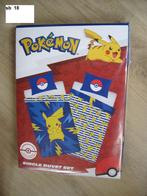 Pokémon dekbedovertrek 1 persoons, Overige kleuren, Jongetje of Meisje, Dekbedovertrek, Nieuw
