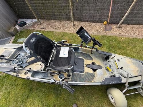 Hobie pro angler 12 180 camo met echomap UHD 92 sv + gt 56, Watersport en Boten, Kano's, Zo goed als nieuw, Ophalen