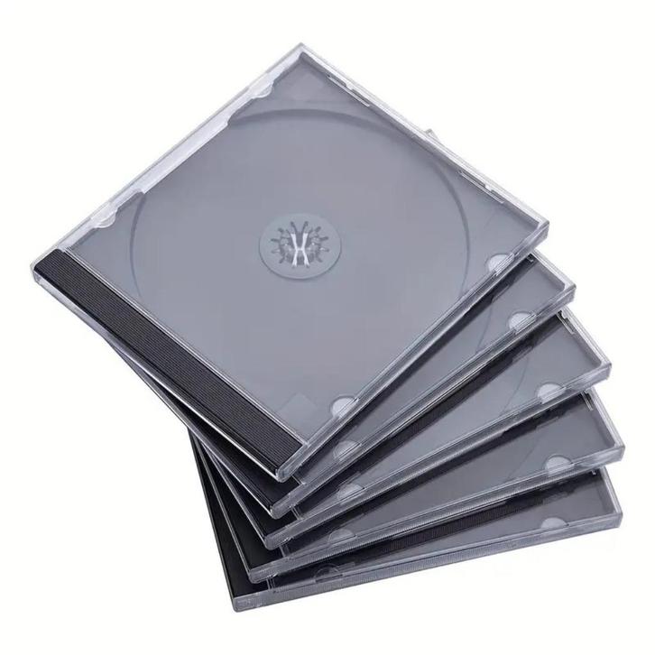CD doosjes +100 stuks, enkel, dubbel en 4-dubbel, Computers en Software, Beschrijfbare discs, Gebruikt, Cd, Ophalen