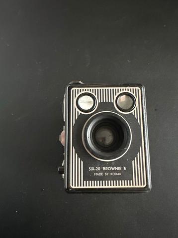 Vintage Kodak Six-20 'Brownie' E camera jaren 50
