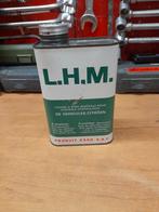 oude lege Esso lhm Citroen 1 liter oliekan, Verzamelen, Verzenden, Gebruikt, Overige typen