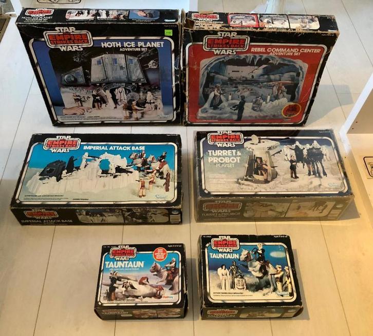 Star Wars Vintage speelset en beide schepen, Verzamelen, Star Wars, Gebruikt, Verzenden