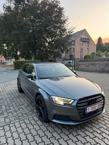 Audi A3 sportback 2019 essence 116 ch, Autos, Argent ou Gris, Achat, Noir, 5 portes