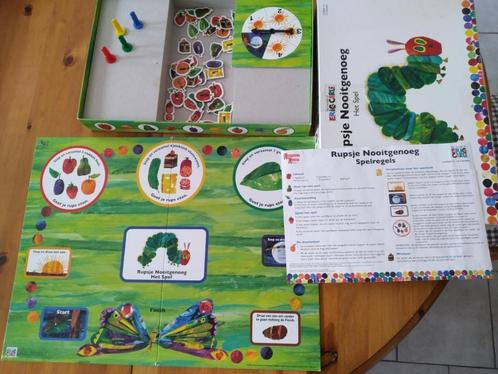 Rupsje Nooitgenoeg - Het Spel - 3+, Hobby en Vrije tijd, Gezelschapsspellen | Bordspellen, Ophalen of Verzenden