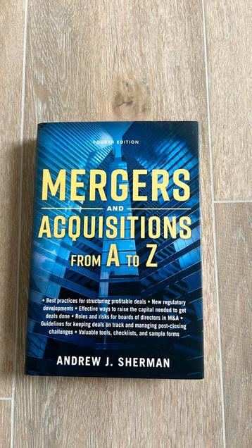 Mergers and acquisitions from A to Z beschikbaar voor biedingen