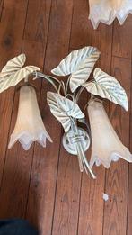 Wandlamp Masca in glas en metaal, Huis en Inrichting, Lampen | Wandlampen, Ophalen, Zo goed als nieuw, Glas