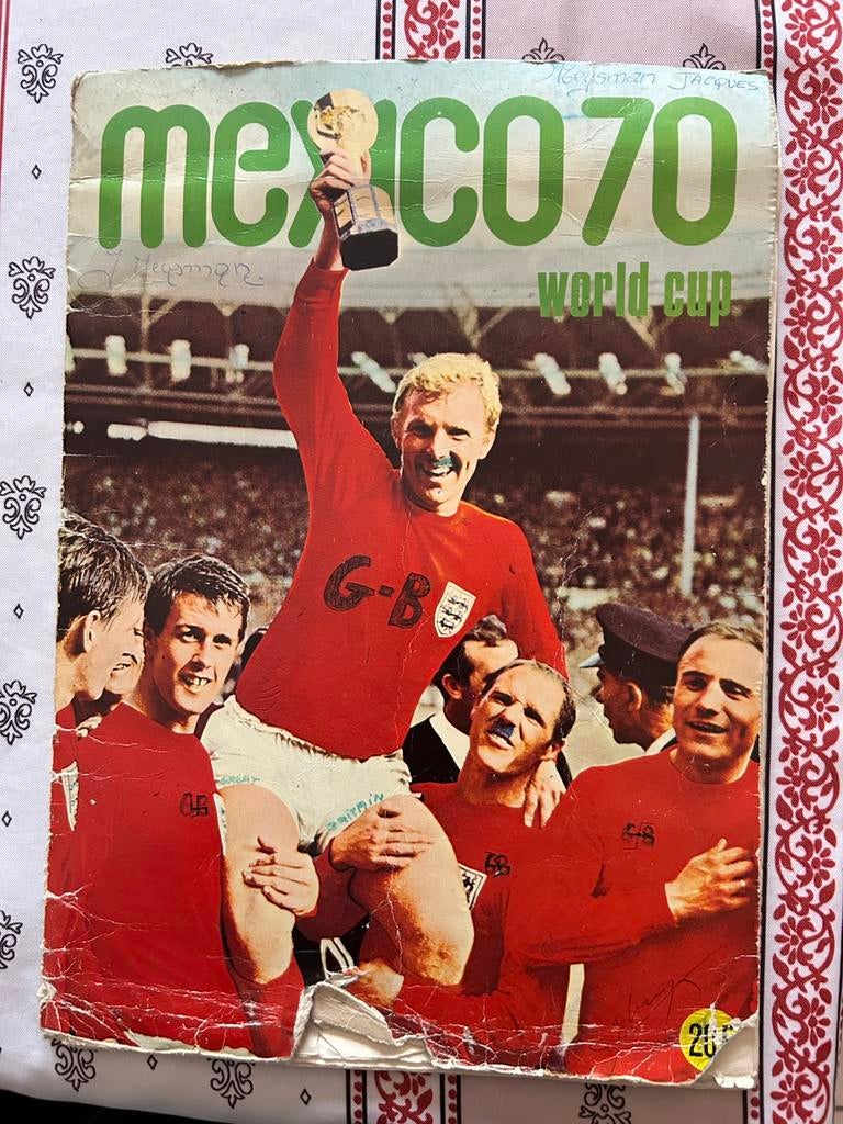 Album de chromos MEXICO 1970 en bon  etat ( quasi complet ), Hobby & Loisirs créatifs, Enlèvement, Utilisé, Plusieurs images