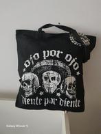 boekentas, schoudertas met schedels > A4 NIEUW, 30 tot 40 cm, Zwart, Nieuw, Ophalen of Verzenden