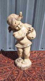 Vintage waterornament meisje met eend...zo lief😍, Ophalen