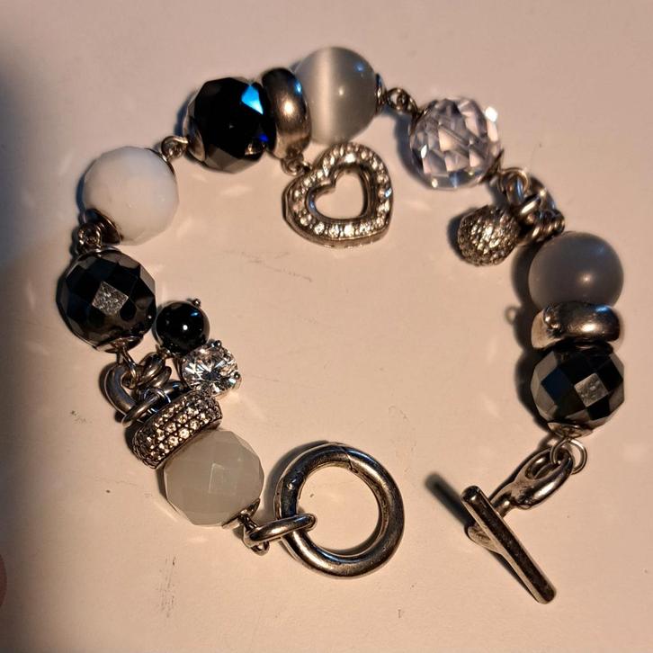 TI SENTO Milano Armband 925 Zilver, Bijoux, Sacs & Beauté, Bracelets, Comme neuf, Argent, Argent, Enlèvement