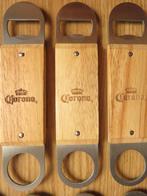 Lot de 15 ouvre bouteille décapsuleur Corona métal et bois, Ophalen of Verzenden, Nieuw, Flesopener, Overige merken