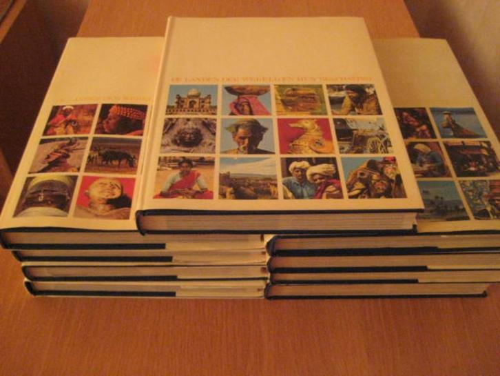 9-delige encyclopedie : “De landen ter wereld ...", Boeken, Encyclopedieën, Zo goed als nieuw, Complete serie, Algemeen, Ophalen