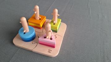 Hape houten speelgoed puzzel