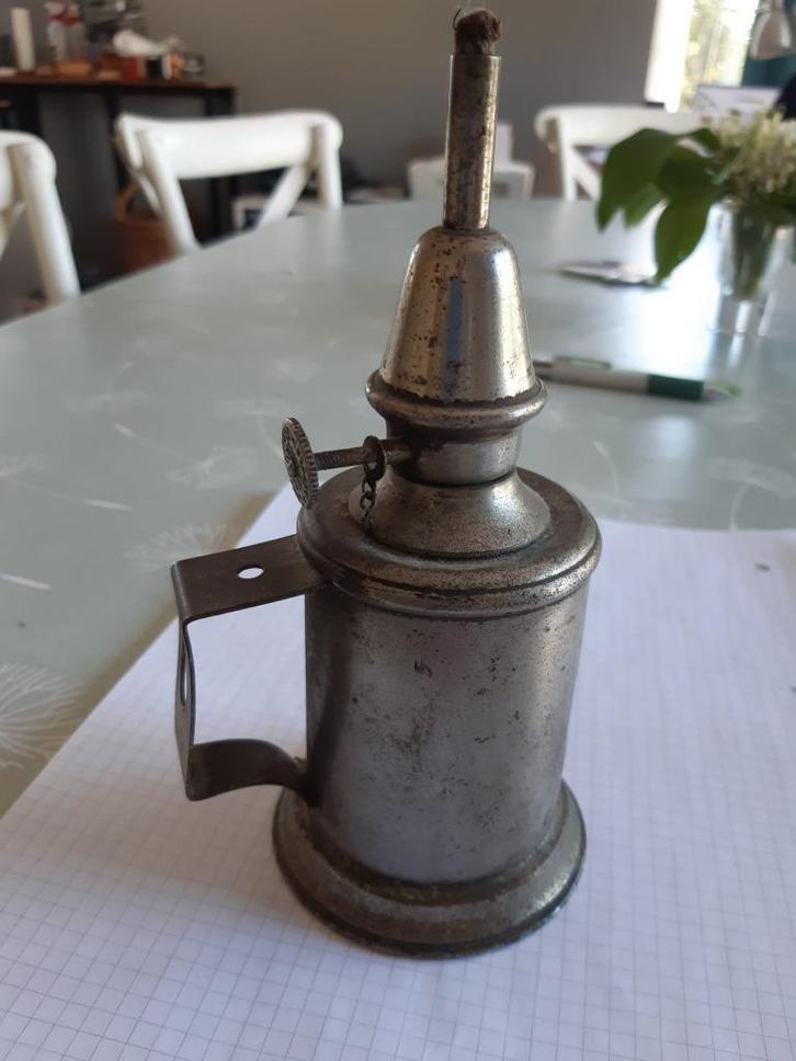 Lampe ancienne " Pigeon ", Antiek en Kunst, Antiek | Verlichting, Ophalen of Verzenden