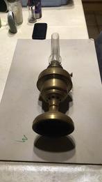 Retro olielamp l&b, Antiek en Kunst, Glas