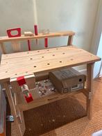 Houten werkbank Melissa & Doug, Kinderen en Baby's, Speelgoed | Houten speelgoed, Ophalen, Gebruikt, Meubelstuk of Keukentje