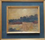 ALBERT STEEL / EXPRESSIONISME / OLIEVERF / 36x41cm / KADER, Ophalen of Verzenden