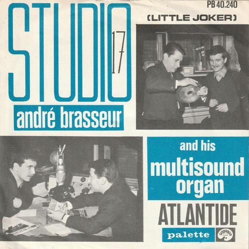 André Brasseur - Atlantide / Studio 17 - %, Cd's en Dvd's, Vinyl Singles, Gebruikt, Single, Pop, 7 inch, Verzenden