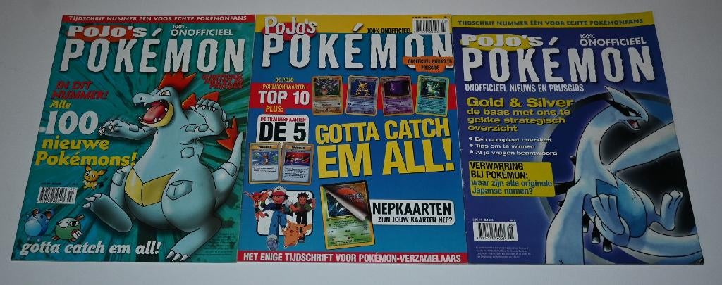 Pokemon / 6 Pojo Magazines, Verzenden, Gebruikt, Boek of Catalogus