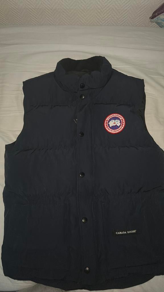 Canada goose bodywarmer, Ophalen, Gedragen, Maat 46 (S) of kleiner, Blauw