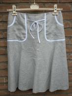 Linnen Zomerrok 123, Kleding | Dames, Rokken, Maat 38/40 (M), Nieuw, Ophalen of Verzenden, Grijs