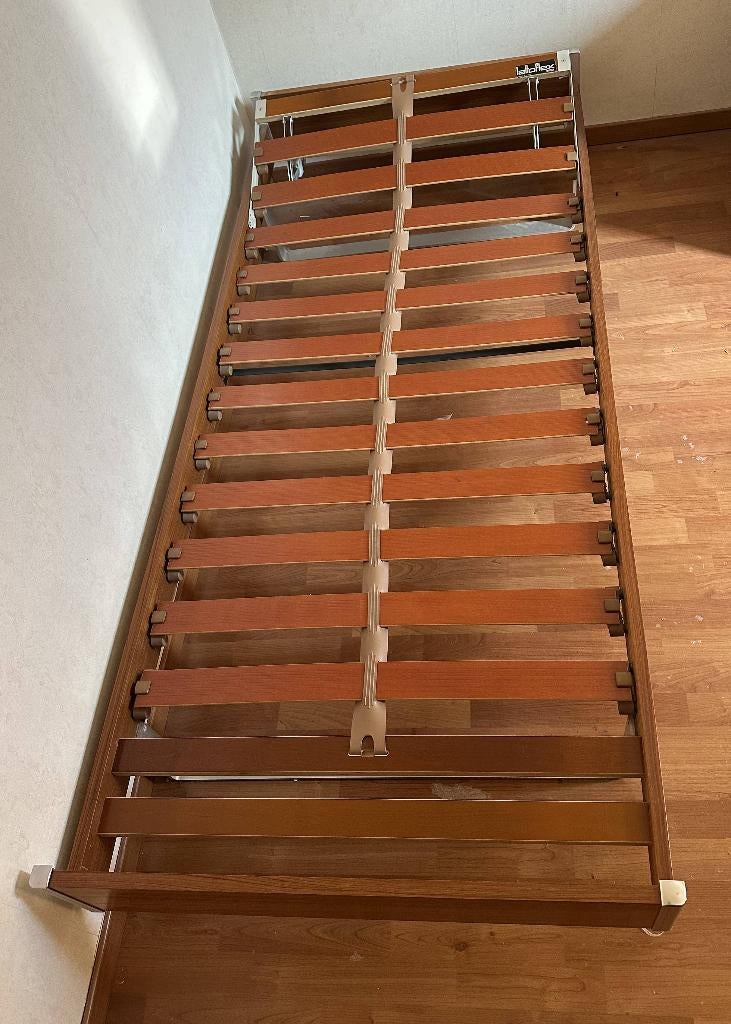 Lattoflex eenpersoonsbed/boxspring (matras beschikbaar), Ophalen, Gebruikt, 90 cm, Eenpersoons