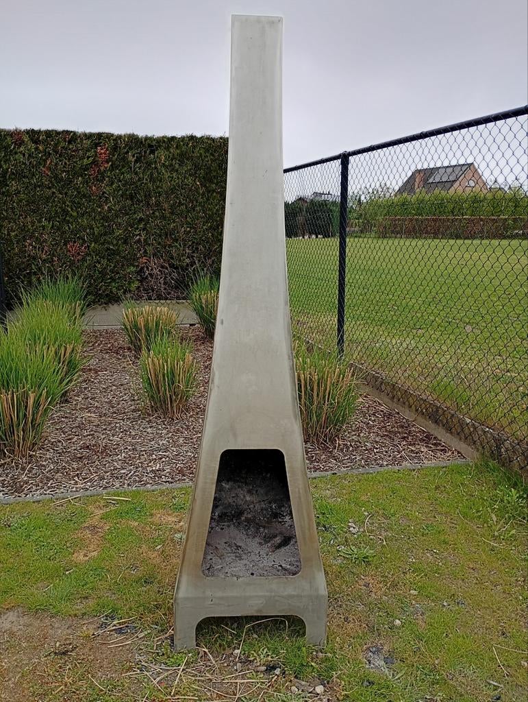 Cheminée en acier inoxydable, Jardin & Terrasse, Foyers de jardin, Enlèvement