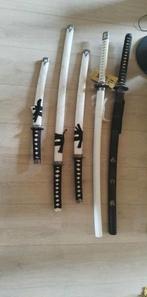 sier samurai zwaarden, Verzamelen, Ophalen