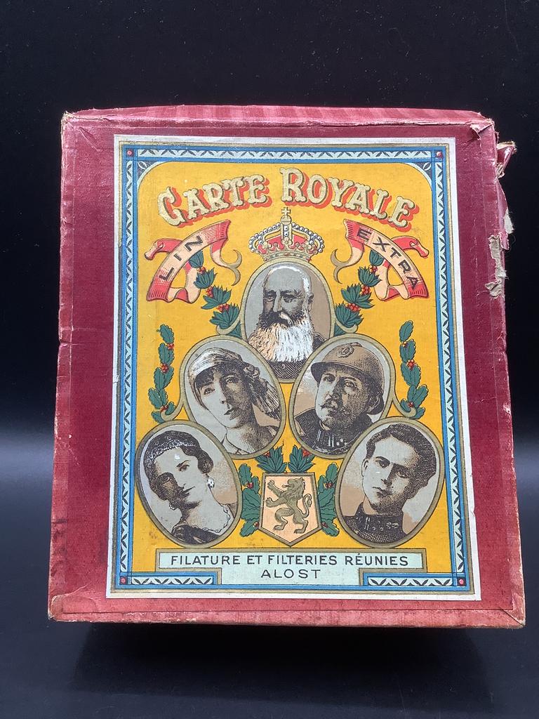 Boite Filature Carte Royale (Alost), Collections, Enlèvement ou Envoi, Utilisé
