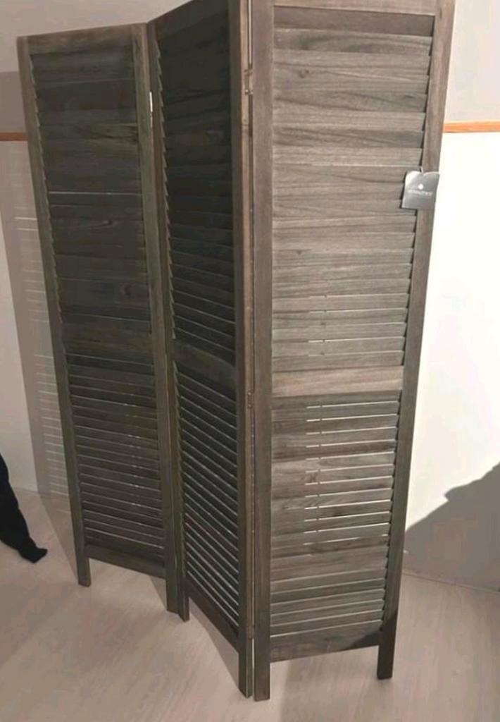 ⭐️ 🟠 Voir Paravent beau design style store volet en bois, Antiquités & Art, Antiquités | Meubles | Chaises & Canapés, Enlèvement