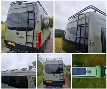 galerie de toit et échelle, Caravanes & Camping, Camping-cars, Entreprise, Échelle, Enlèvement