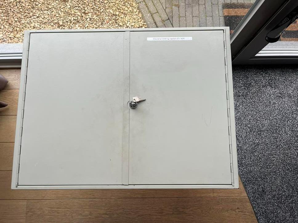Metalen Sleutelkast voor 400 sleutels, Ophalen, Gebruikt
