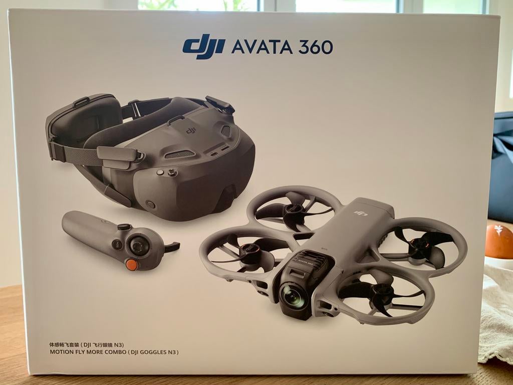 DJI Avata 360 Fly more Combo, Audio, Tv en Foto, Drones, Ophalen of Verzenden, Zo goed als nieuw, DJI
