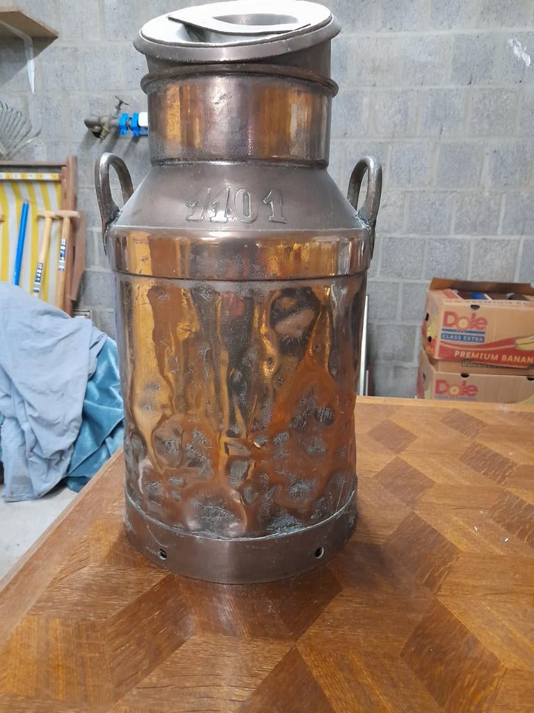 Pot à lait, Enlèvement