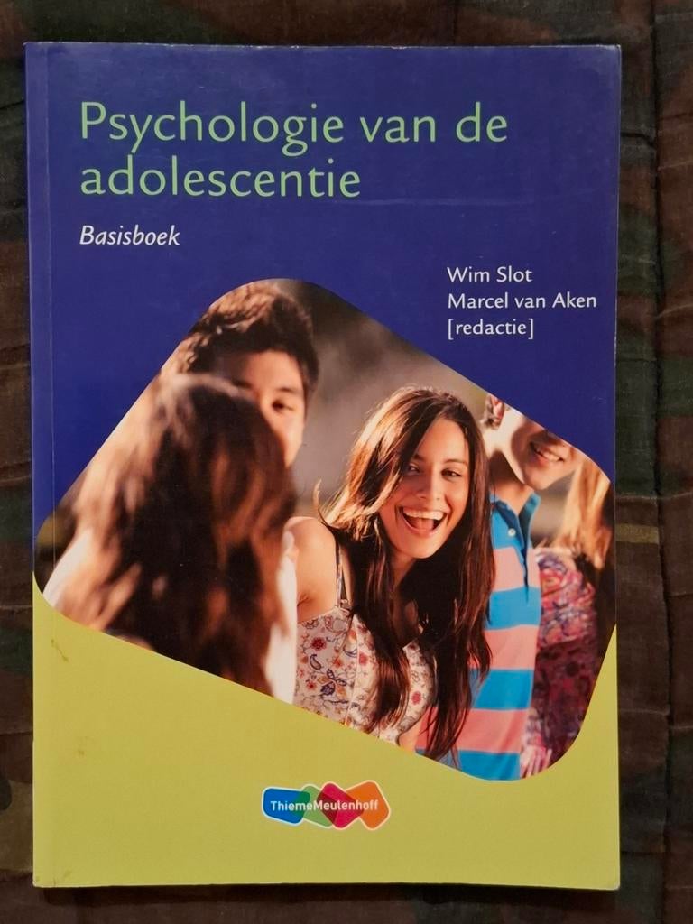 Psychologie van de Adolescent, Ophalen of Verzenden, Nederlands