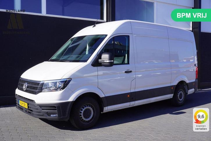 Volkswagen Crafter 2.0 TDI 140PK L3H3 EURO 6 - Airco - Cruis, Auto's, Bestelwagens en Lichte vracht, Bedrijf, ABS, Airconditioning