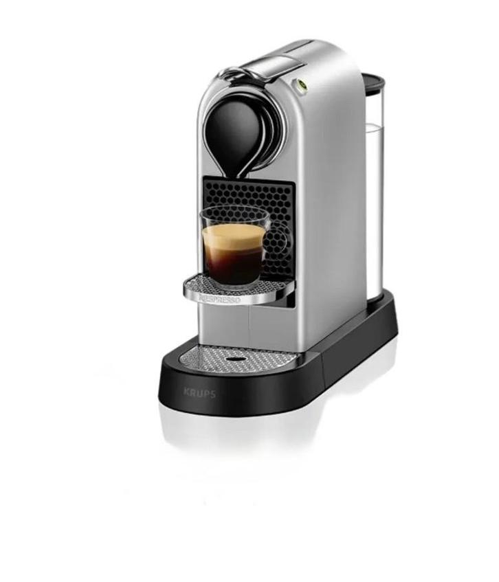 Machine Nespresso Pixie Citiz, Elektronische apparatuur, Koffiezetapparaten, Zo goed als nieuw, Koffiepads en cups, Espresso apparaat