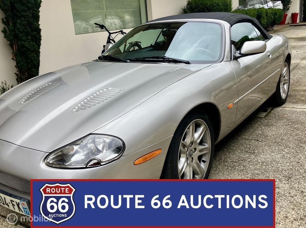 Jaguar XKR Cabriolet | 1999 | Route 66 Auctions, Auto's, Zwart, Bedrijf, Handgeschakeld, Overige carrosserie